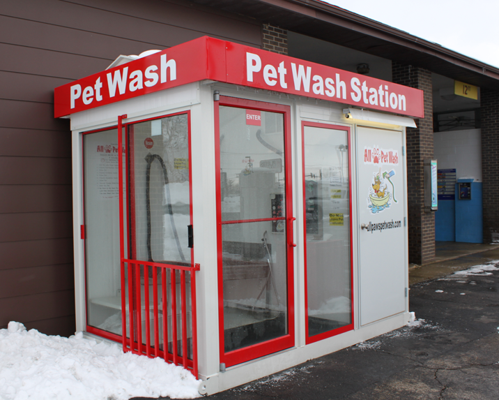 Dog wash car deals wash