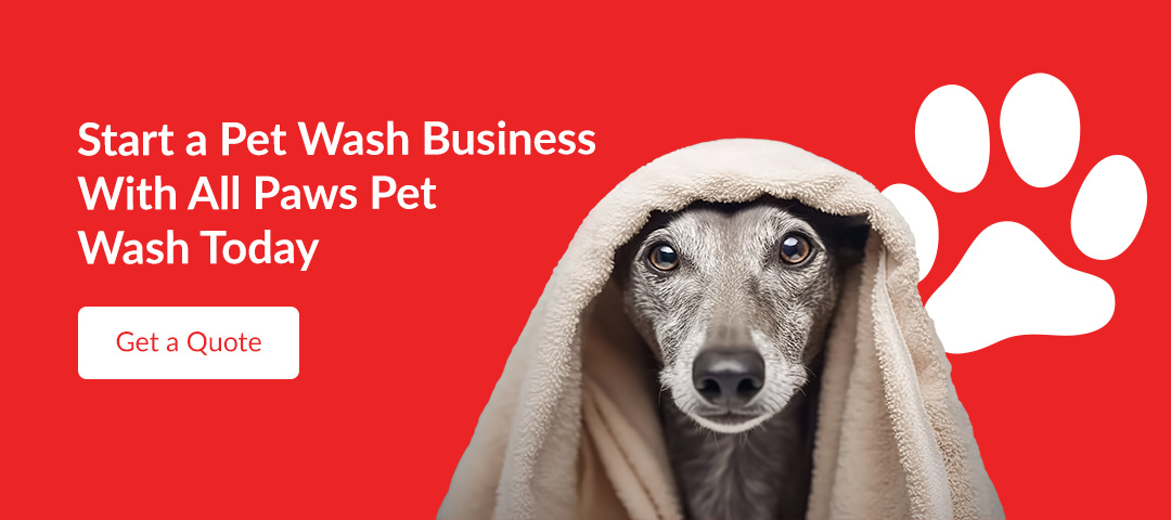 Start a Pet Wash Business with All Paws Pet Wash Today