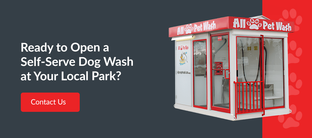 Ready to Open a Self-Serve Pet Wash at Your Local Park? 